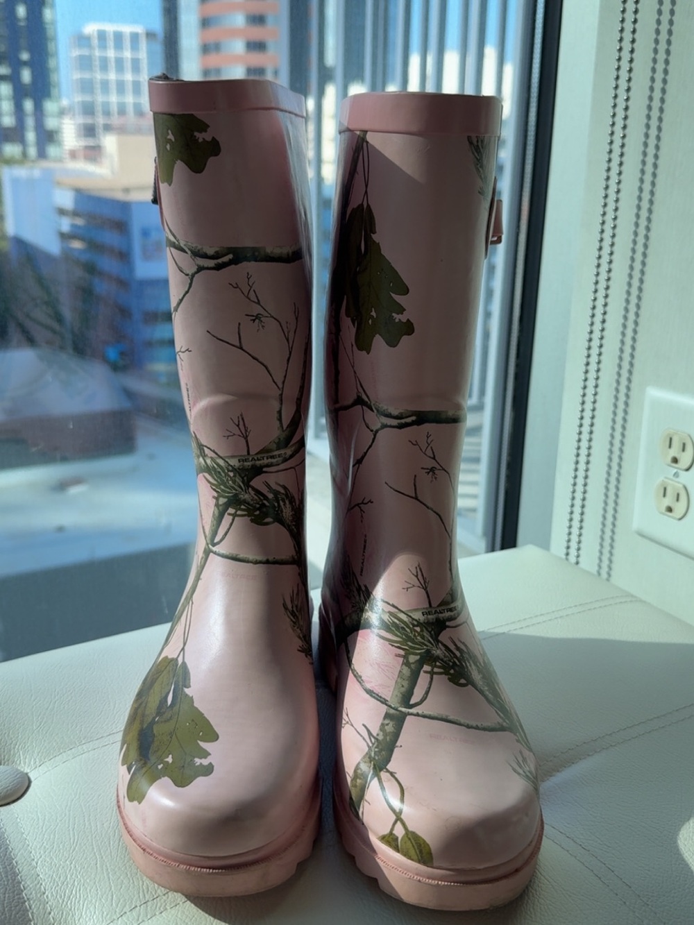 Realtree Pink Camo Women's Rain Boots